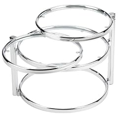 LEITMOTIV TN331 Tisch Double Swivel Glas Stahl chrom