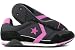 Converse Women's Angeles Ox Casual Shoe Black, Purple