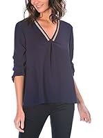 Bleu Marine Blusa (Azul Marino)