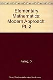 Elementary mathematics : a modern approach