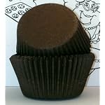 brown cupcake liners