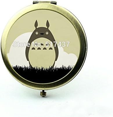 easyLife Photo Mirror Totoro Pocket Mirror Cute Compact Mirror Gifts Cosmetic Mirror