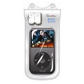 DiCAPac Waterproof iPod Nano 4G Case with Waterproof Headphones