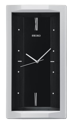 Seiko Wall Quiet Sweep Metallic Case
