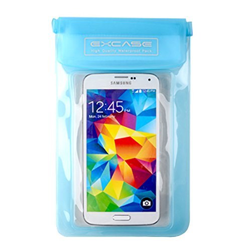【ROCOCO】[防水ケース Iphone5/5s Iphone防水パック Iphone5c Iphone6/6s Iphone6plus/6sPlus Galaxy Xperia Optimus Aquos Arrows Regza らくらくフォン Medias DisneyMobile isai Kyocera Digno HTC iida Ymobile Huawei Asus Apple Sony Sharp Fujitsu Sony Panasonic LG Samsung 対応 防水 ケース 無料配送] アイフォン エクスペリア アクオス アローズ らくらく 京セラ 全機種 対応 夏 海 温泉 お風呂 スキー場 海水浴 防水CASE 携帯浸水止め レジャー 日常生活 必修 防塵 水中 撮影 アイテム 6inch size 6インチ 以下 サイズ送料無料 防水ケース スマホケース 防水 スマートフォン スマホ アイフォン5s アイフォン ケース 防水カバー 海 プール スマホカバー 防水スマホケース ★BLUE★