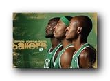 BOSTON CELTICS NBA BALLER'S KG WALL POSTER 24X36 #4403