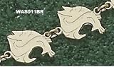 Washington State Mono Cougar Hd Bracelet 7 1/4 -Choose From 14K Gold 10K Gold or Stainless Steel