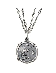 Guy Harvey 25mm Sailfish Double Chain Necklace
