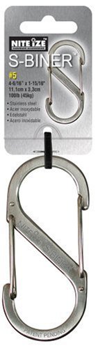 Nite Ize SB50311 Size5 SBiner, Stainless