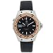 TAG Heuer Men\'s WAJ2150.FT6015 Aquaracer Calibre 5 Automatic 500M Gold Bezel Watch