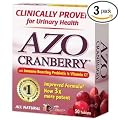 AZO All Natural Concentrated Cranberry Tablets, 50 Count by AZO
