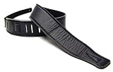 *FREE SHIPPING* Ultra Soft Guitar Strap Black, Softest Leather Ever! *FREE SHIPPING*