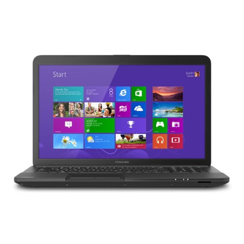 Toshiba Satellite C870-ST4NX5 Laptop Notebook Windows 8 - Intel 1000M 1.80GHz - 4GB RAM - 500GB HD - 17.3 inch exhibit