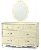 JCP Home Abbigail Dresser and Mirror - White