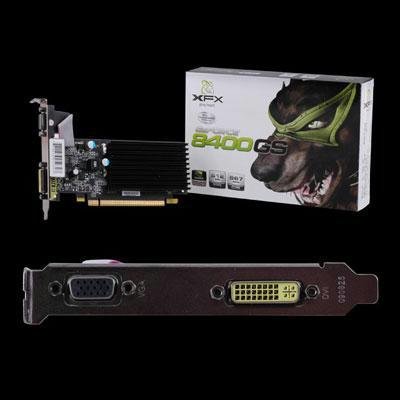 XFX nVidia GeForce 8400GS 512 MB VGA/DVI PCI-Express Video Card PVT86SYHLG
