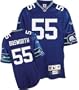 Brian Bosworth Seattle Seahawks Blue NFL Premier 1987 Throwback Jersey - Large