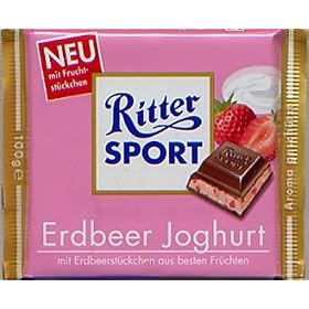 Ritter Sport Strawberry Creme (3.5oz)