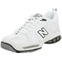 New Balance Men's MC803 Tennis Shoe,White/Black,9 B