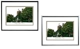 Michigan Wolverines Framed Campus Photo Silver