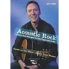 Acoustic Rock: Classic Rock Arranged for Solo Fingerstyle Guitar, inkl. DVD