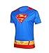 Topway Men's Short Sleeve Crewneck Compression Super Heroes T-shirt Wicking Tee