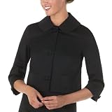 Isaac Mizrahi for Target Cropped Sateen Jacket - Ebony