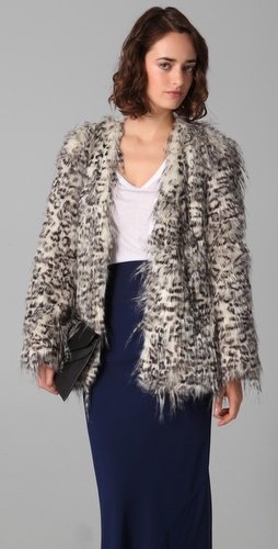 Club Monaco Claris Faux Fur Jacket