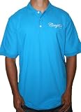 COOGI Mens 100% Premium Cotton Pique Solid Color Short Sleeve Polo Shirt Turquoise