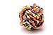 SafeGadgets New Multicolor & Multi Knots Rope Pet Toy Ball, Large. 100% natural & Free from Toxin.