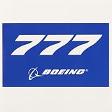 777 Blue Sticker