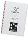 5 Star Office Comb Binding Covers PVC 250 micron A4 Clear (Pack 100)