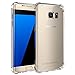 Galaxy S7 Case, Teclan [Crystal Clear] Anti-Scratch Clear Back Panel + Bumper Cover Shock-Absorption TPU Bumper + Protective Corner for Samsung Galaxy S7 - Crystal Clear