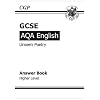 GCSE English AQA Unseen Poetry Answers (for Study & Practice Book) Higher