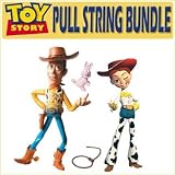 Hasbro Toy Story Pull String Woody and Jessie Talking Doll Bundle