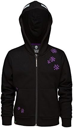 Boy's Minecraft Enderman Zip Up Hoodie