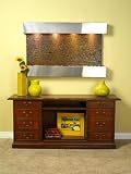 Sunrise Springs Stainless Multicolor Slate Wall Fountain