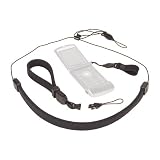 OP/TECH USA 3401111 Compact Strap Trio- 3 Piece Set for Compact Cameras Includes Neck Strap, Wrist Strap and Finger Strap - Neoprene (Black)