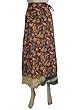 Sari Wrap Skirt Printed Long Wrap Around Skirts Sarong Multi Wear Dress