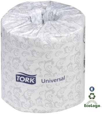 Tork Univ 2Ply Wht Bathtissue Roll, (96)