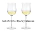 Metrokane Rabbit Chablis/Chardonnay Wine Glasses, Set of 2