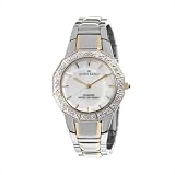 AK Anne Klein Ladies Gold-Tone Diamond Accented Watch #108673MPTT by AK Anne Klein