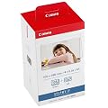 Canon Fotopapier f�r Canon Selphy CP 800, 108 Blatt A6 Photo, Color Ink Paper Set, 100x148 mm, CP800