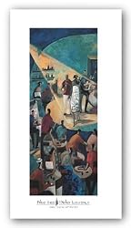 Blue Jazz by Didier Lourenco 13"x32" Art Print Poster