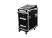 Odyssey FZ1316W Flight Zone Ata Combo Rack With Wheels: 13u Top Slant, 16u Vertical