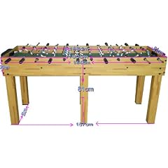 Tischkicker Tischfu�ball XXL, Megaplayer f�r 6 Personen