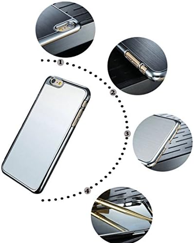iPhone 6 PLUS Case in Stainless, Sturdy &amp; Snappy iPhone 6 PLUS cover with glossy edges and a Flat Backplate