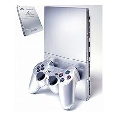 Playstation 2 - Konsole PS2 Slim Silber + Memorykarte 8MB silber