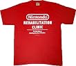Nintendo Rehabilitaion Clinic Red Tee T-shirt