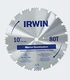 Irwin 11270 Master 10-Inch 80 Tooth ATB Combination Saw Blade with 5/8-Inch Arbor
