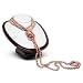 HinsonGayle Glamour Collection Handpicked Ultra-Luster Naturally Pink Cultured Pearl Rope Necklace